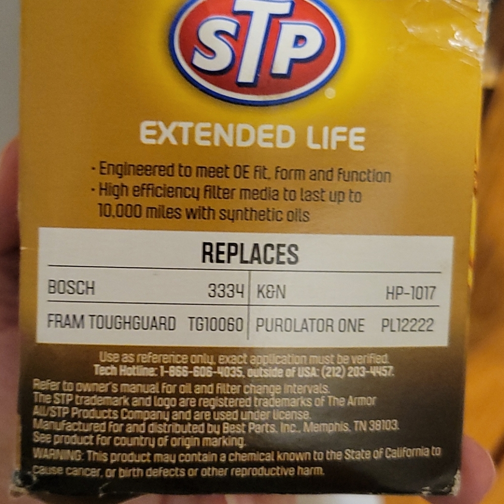 Oil Filter - Picture 2 of 4